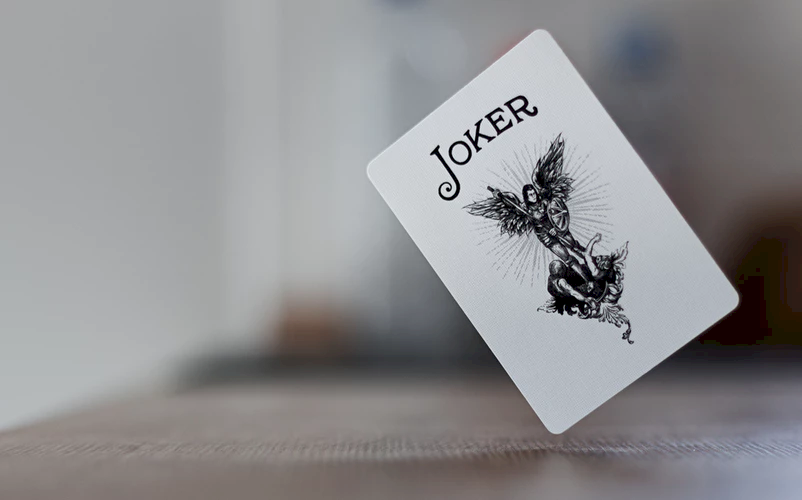 Joker card.